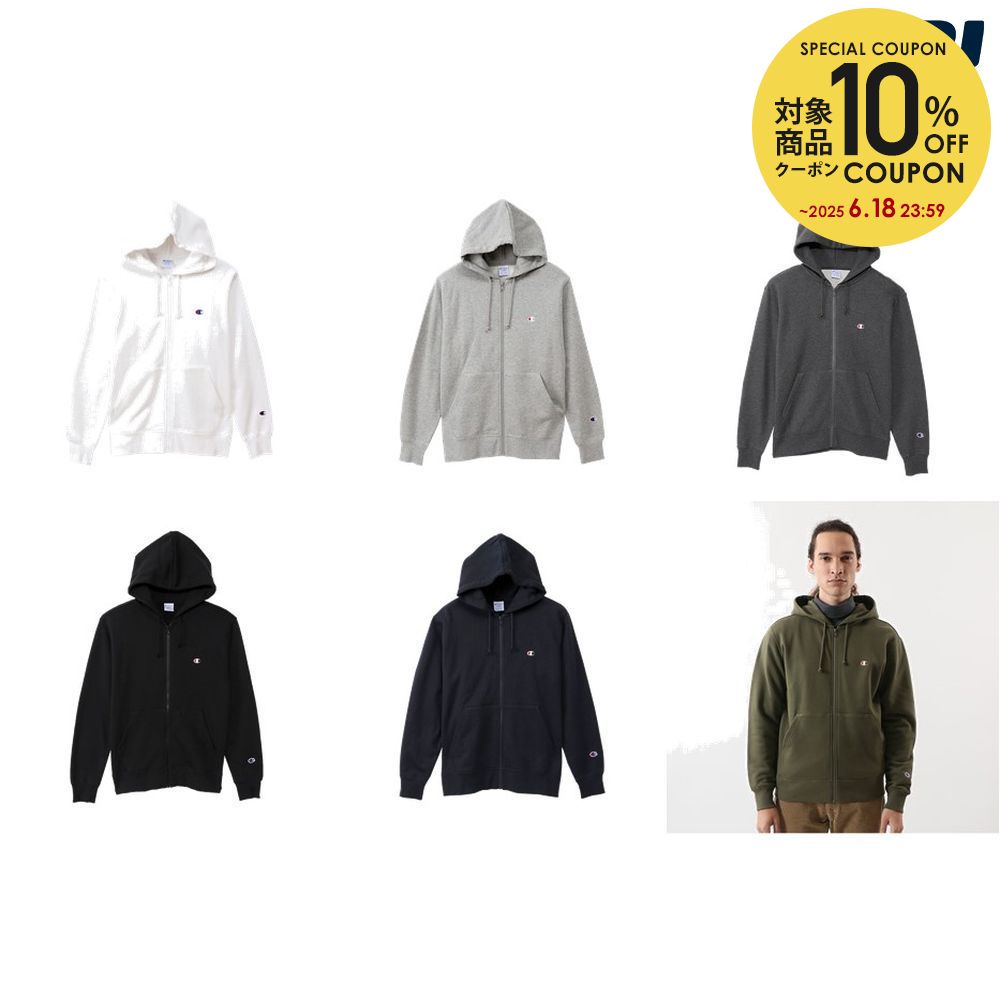 10OFFݥоݡۥԥ Champion 奢륦 ˥å FULL ZIP HOODED SWEATSHI...