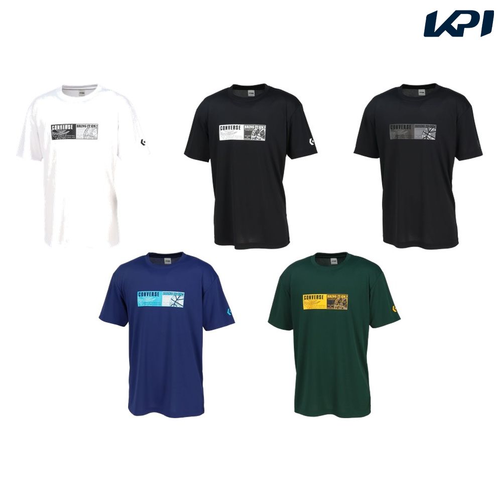 コンバース CONVERSE バスケットウェア ユニセックス プリントTシャツ CB251360 2025SS