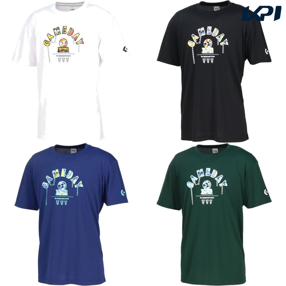 コンバース CONVERSE バスケットウェア ユニセックス プリントTシャツ CB251364 2025SS
