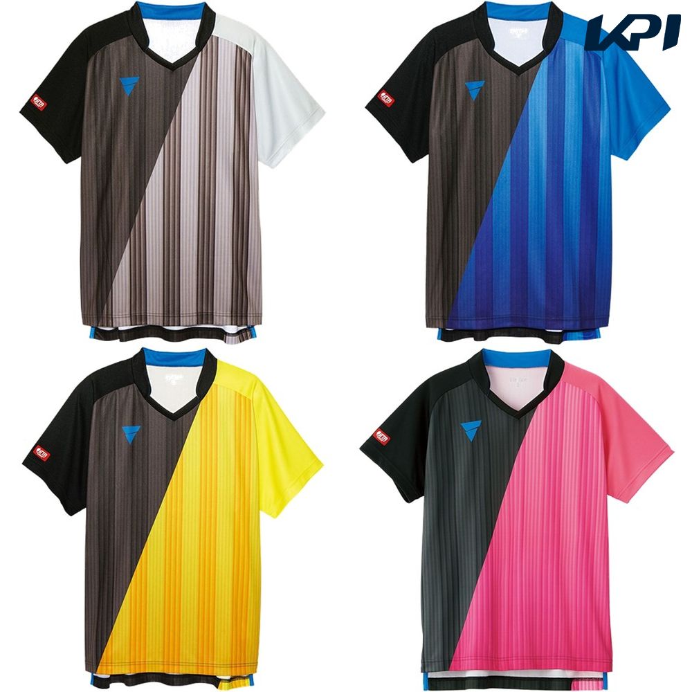 【10/20★3点購入でポイント20倍▲全品10％OFFクーポン】ヴィクタス VICTAS 卓球ウェア ユニセックス ゲームシャツ V-GS053 VIC-031466