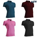 wundou ウンドウ フィットネスウェア レディース フィットネスポロシャツ WND-P-725