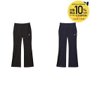 【10%OFFクーポン対象】ルコック le coq sportif テニスウェア レディース ADVANTAGE PANTS 2 FLARE LN4FLP91L...