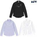 【全品10％OFFクーポン▼】ルコック le coq sportif テニスウェア レディース ExcDRY D-tec モックネック長袖シャツ QTWVJB20 2023SS