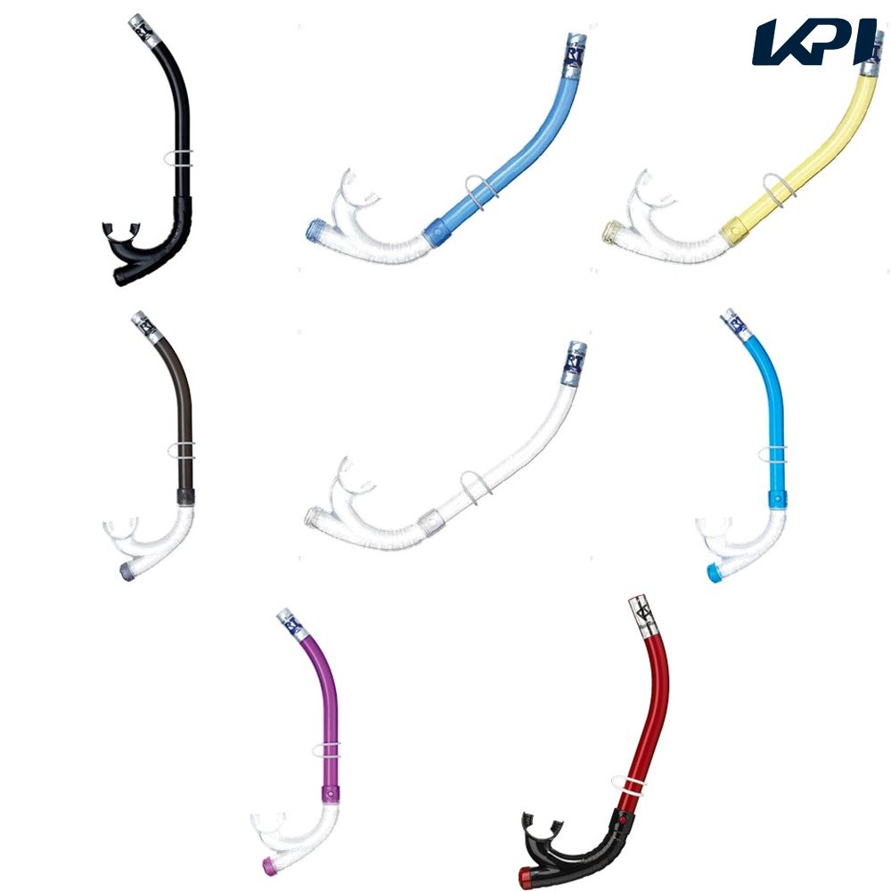 ReefTourer 水泳アクセサリー エラストマー大人用排水弁付スノーケル RSP230