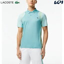 【全品10％OFFクーポン▼】「あす楽対応」ラコステ LACOSTE テニスウェア メンズ メッシュ切り替えウルトラドライテニスポロシャツ DH5180-99-BR8 2023SS『即日出荷』