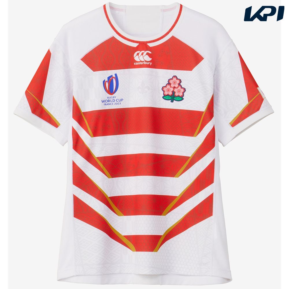 あす楽対応 カンタベリー CANTERBURY ラグビー メンズ ジャパン RWC2023 日本代表 レプリカホームジャージー Tシャツ ユニフォーム ウェア ワールドカップ RG33980WC JAPAN 2023FW 即日出荷 