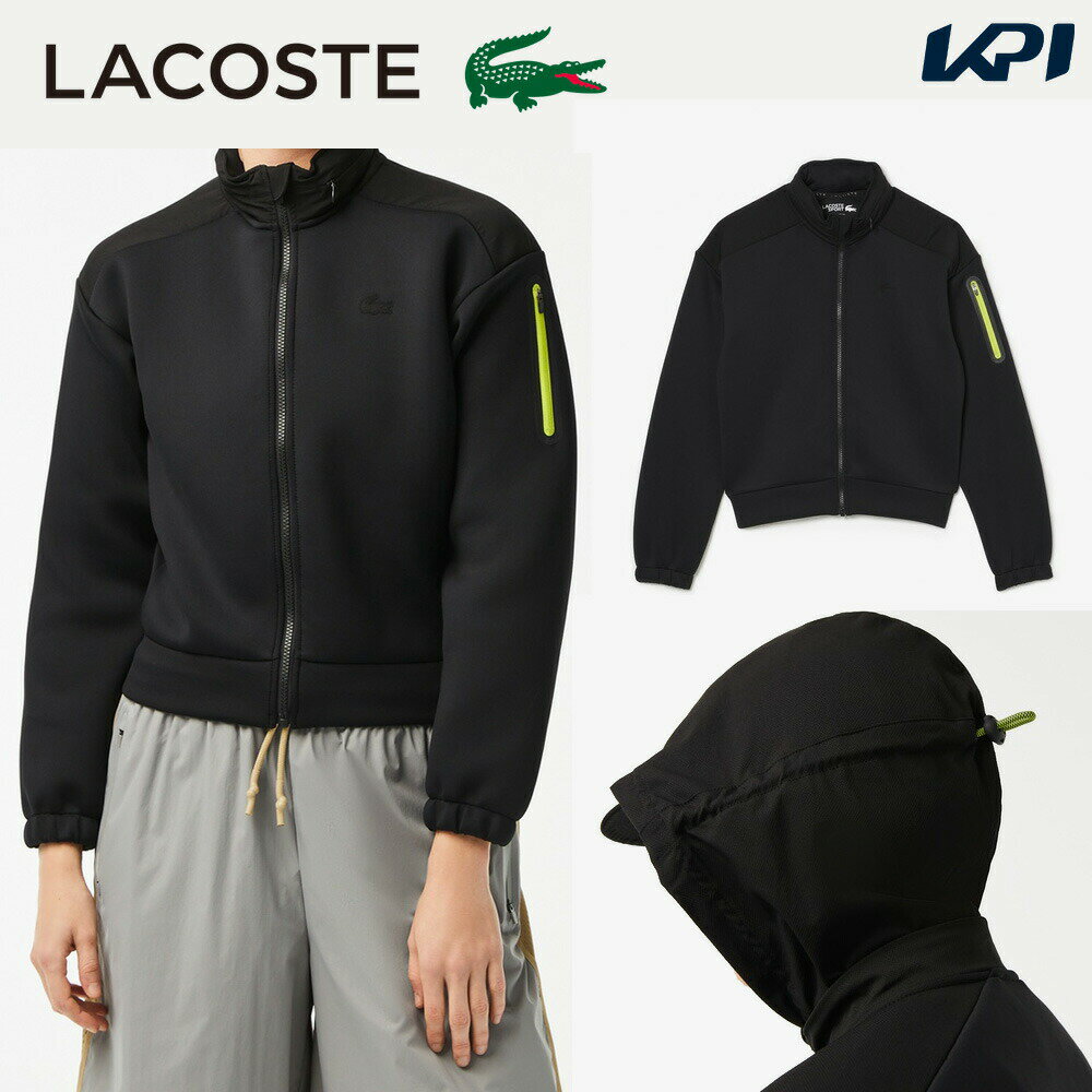 【全品10％OFFクーポン 】【365日出荷】 あす楽対応 ラコステ LACOSTE テニスウェア レディース スウェット SF9328L-031 2022FW 即日出荷 