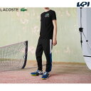 【全品10％OFFクーポン 】 あす楽対応 ラコステ LACOSTE テニスウェア メンズ メドベージェフ シーズナルグラフィックドライTシャツ TH9327L-031 2022FW 即日出荷 