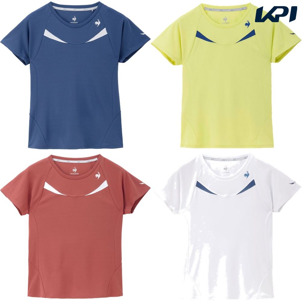 【10％OFFクーポン対象】ルコック le coq sportif テニスウェア レディース Aile forme ゲームシャツ LN4FHT01L 2024FWのサムネイル