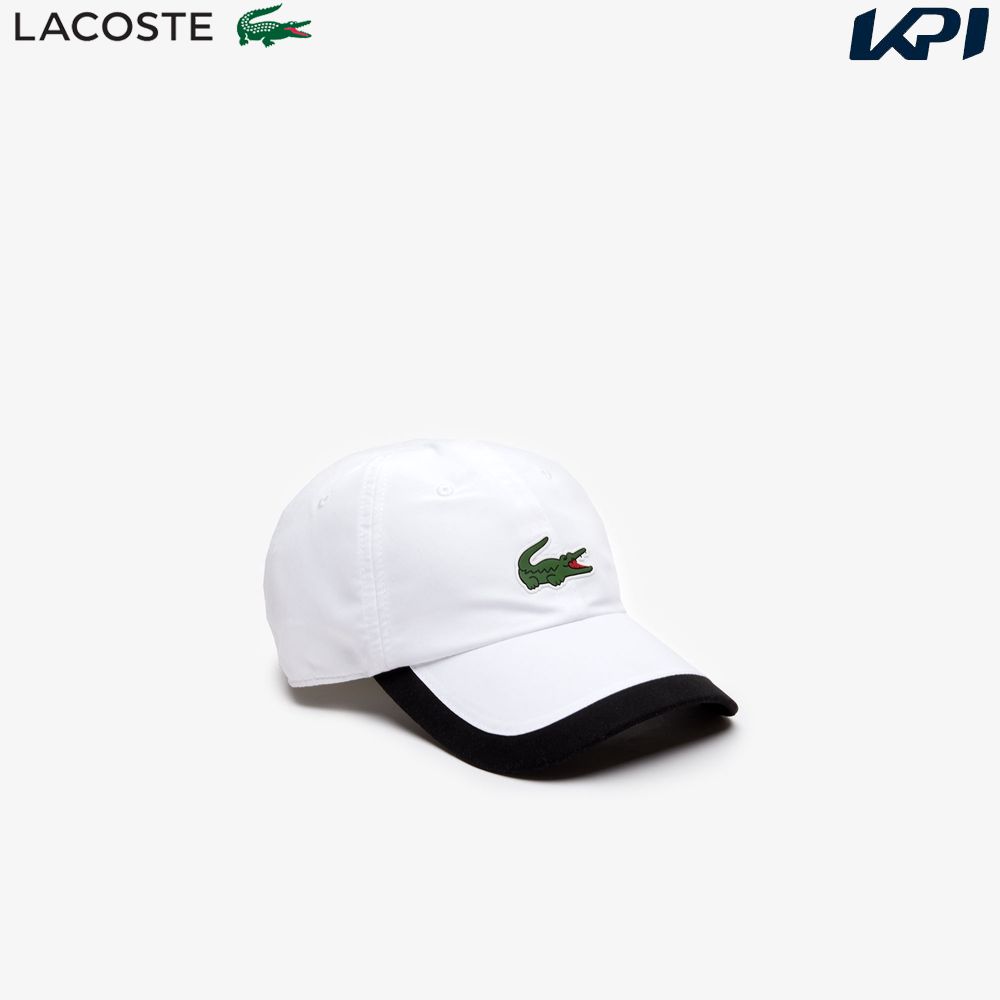 ラコステ 【全品10％OFFクーポン▼】「あす楽対応」 ラコステ LACOSTE テニスアクセサリー・帽子 メンズ バイカラーバイザークロックキャップ RK5398-99-AU8 2024SS 『即日出荷』