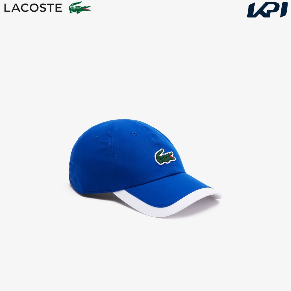 ラコステ 【全品10％OFFクーポン▼】「あす楽対応」ラコステ LACOSTE テニスアクセサリー・帽子 メンズ バイカラーバイザークロックキャップ RK5398-99-NUV 2024SS 『即日出荷』