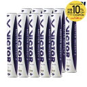 【10%OFFクーポン対象】ビクター VICTOR バドミントンシャトルコック MASTERSELECT2 10ダース MASTERSC2
