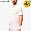 ラコステ LACOSTE テニスウェア メンズ ジョコビッチ コートラインシームレス ポロシャツ DH8959-99-001 2025SS 『即日出荷』「タオル...
