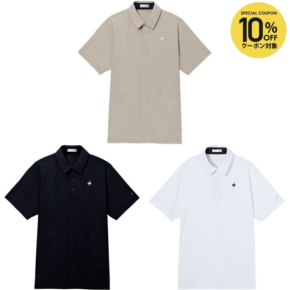 乐天商城 - 【10％OFFクーポン対象】ルコック le coq sportif マルチSPウェア メンズ ヘランカサンスクリーンカノポロシャツ LT6SHS40M 2026SS