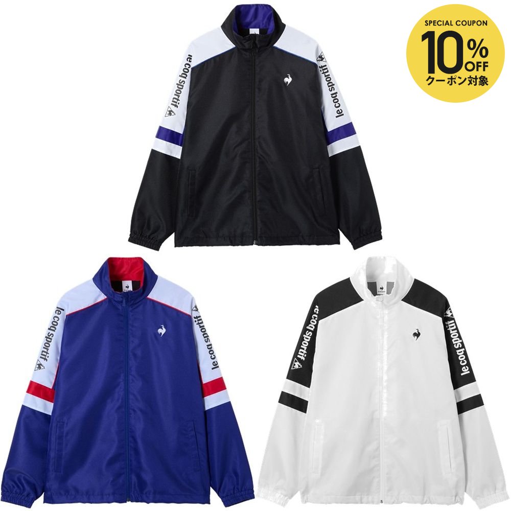 樂天商城 - 【10％OFFクーポン対象】ルコック le coq sportif カジュアルウェア メンズ カラーブロックスタンドカラー裏起毛ジャケット LU5FWB30M 2025FW