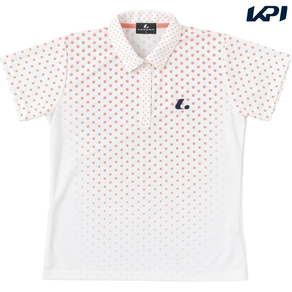 Tennis - 【10％OFFクーポン対象】ルーセント LUCENT テニスウェア レディース ゲームシャツ ライトピンク XLP4901