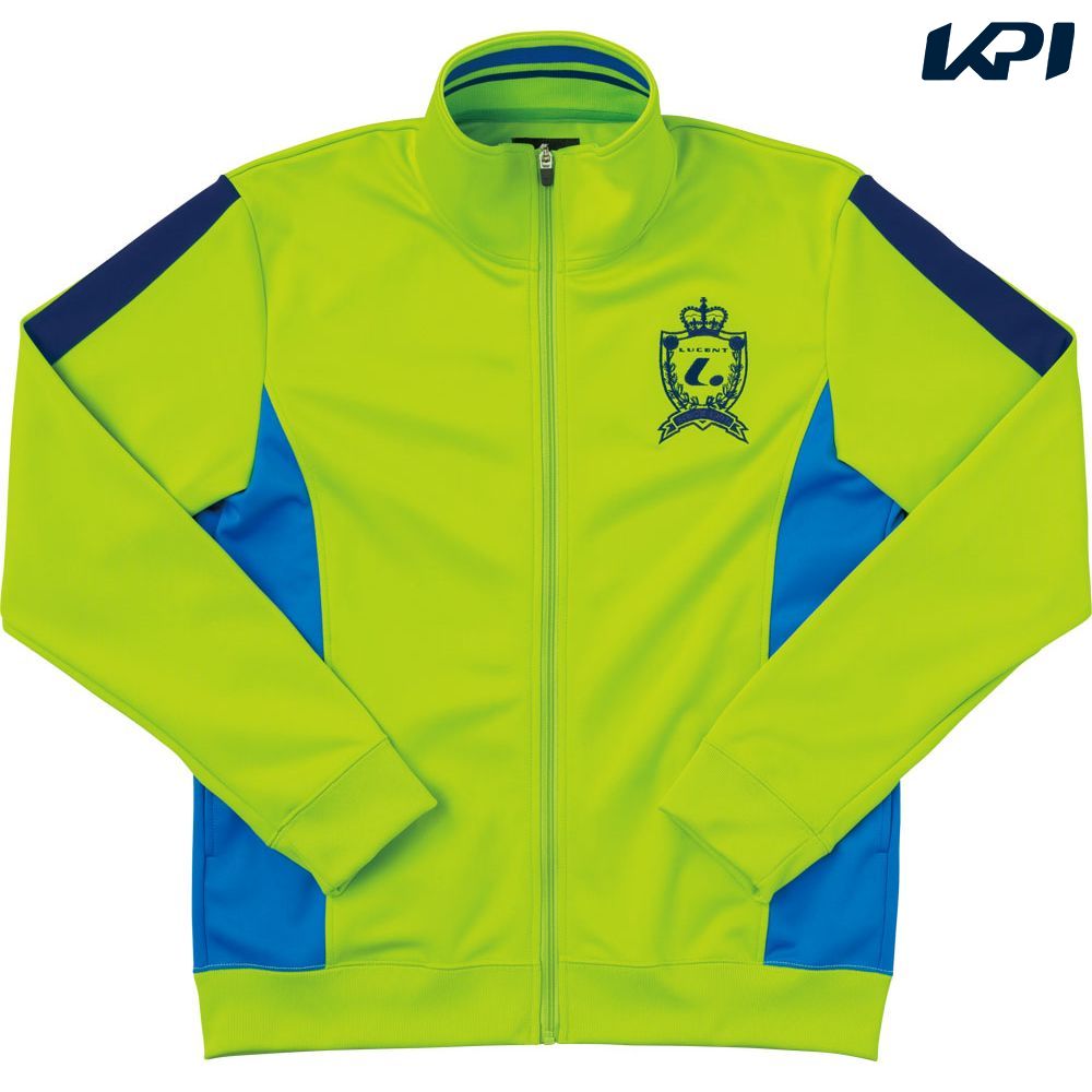 Tennis - 【10％OFFクーポン対象】ルーセント LUCENT テニスウェア レディース ウォームアップシャツ ライム XLW6325