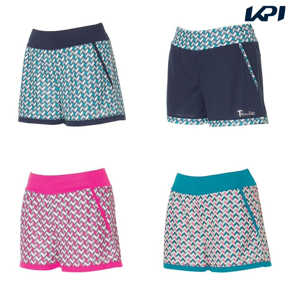 【対象商品10%OFFクーポン▼〜1/28 9:59】パラディーゾ PARADISO テニスウェア レディース ショートパンツ SCL01S 2020FW [ポスト投函便対応]