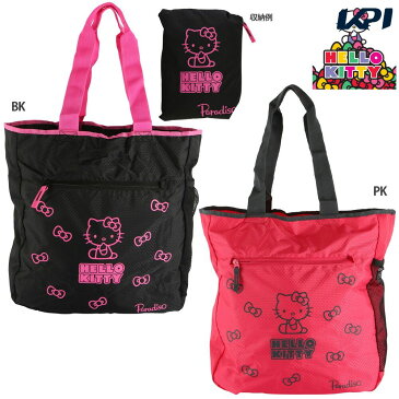 【店内最大3000円クーポン】PARADISO(パラディーゾ)「HELLO KITTY ハローキティ ポケッタブルトートバッグ TRBKT8」テニスバッグ