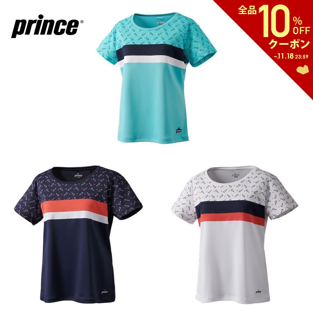 【全品10％OFFクーポン▼】「あす楽対応」プリンス Prince テニスウェア レディース ゲームシャツ WS0004 2020SS 『即日出荷』【KPIタイムセール】