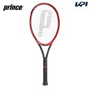 全品10％OFFクーポン あす楽対応 プリンス Prince 硬式テニスラケット ビースト ディービー 100 300g BEAST DB 100 7TJ154 フレームのみ 即日出荷 グリップ3本プレゼントキャンペーン 