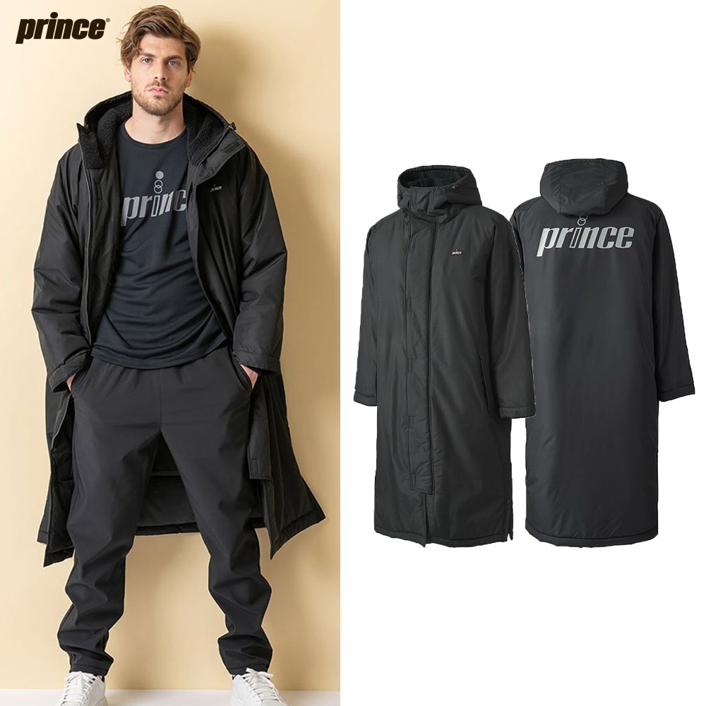 【全品10％OFFクーポン 】プリンス Prince テニスウェア ユニセックス 中綿入りコート MA0003 ベストセラー