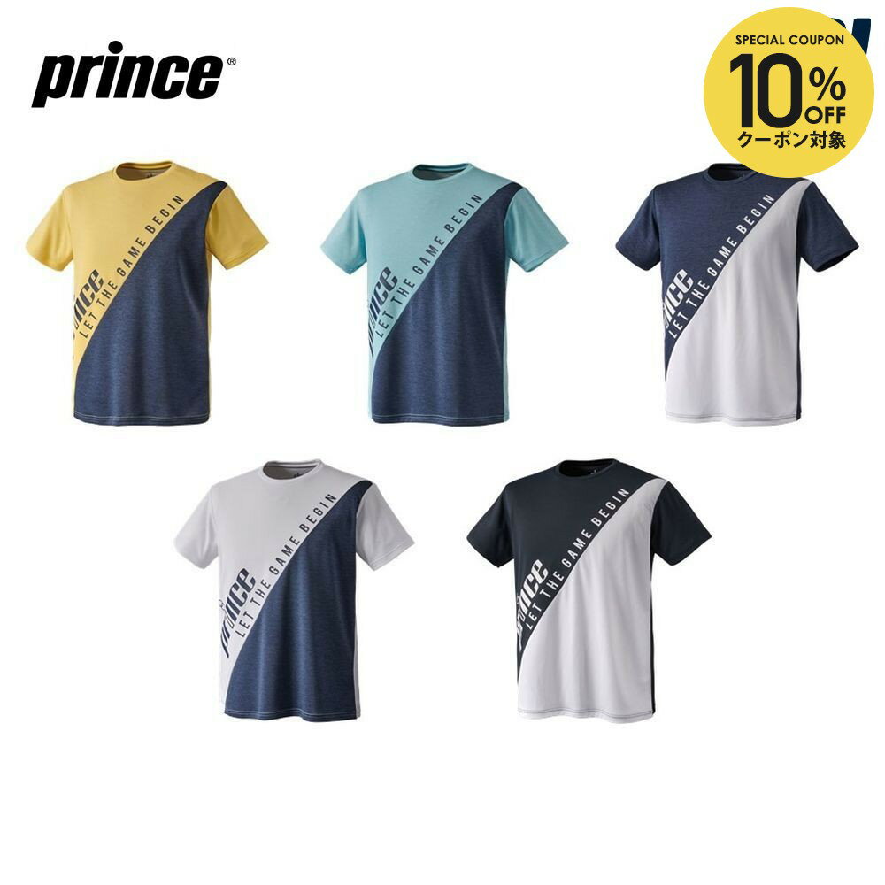 【10％OFFクーポン対象】『即日出荷』プリンス Prince テニスウェア ユニセックス Tシャツ MS1009 2021SS