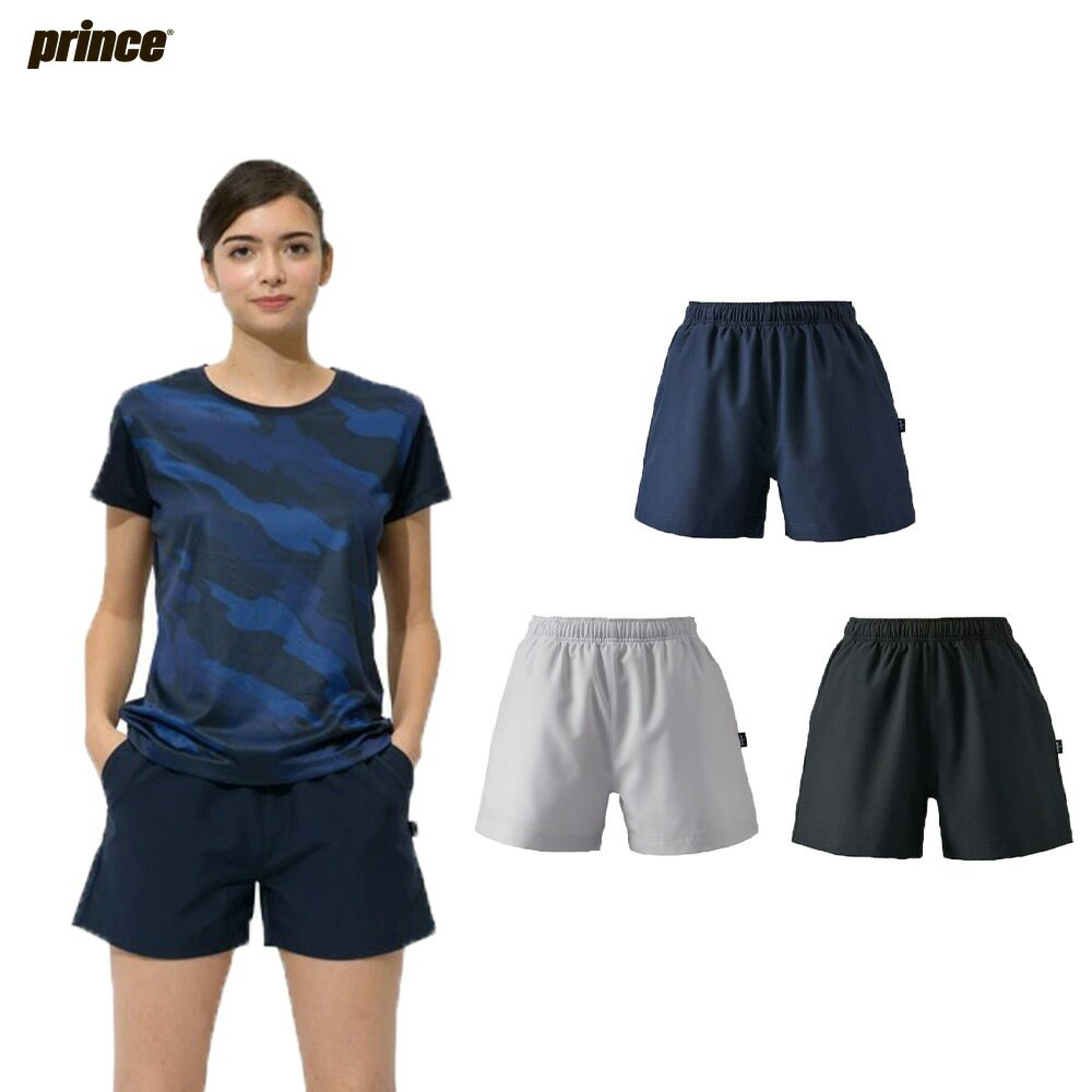 【全品10％OFFクーポン▼】プリンス Prince テニスウェア レディース ショートパンツ TML323T TEAM WEAR チームウェア ベストセラー