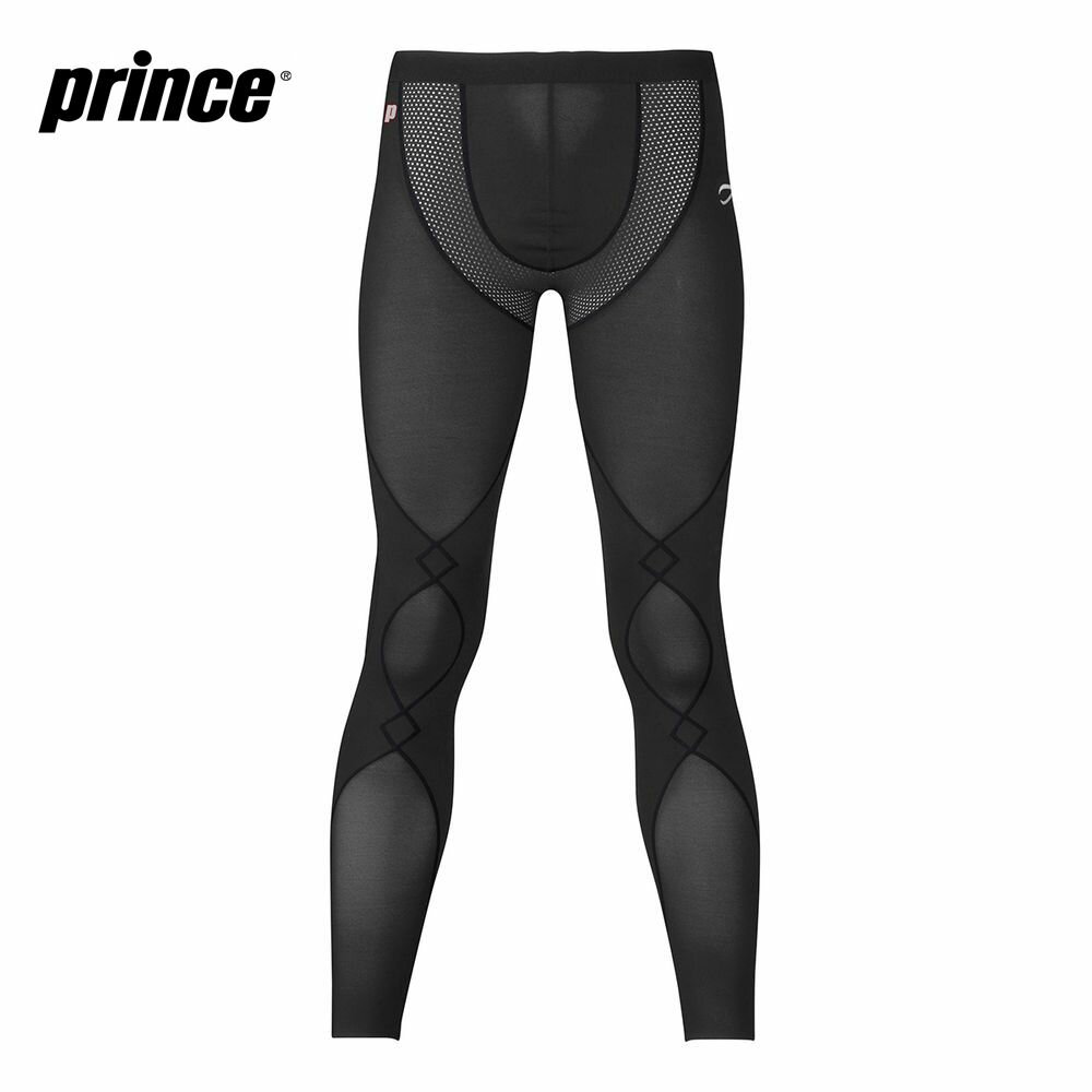 【全品10％OFFクーポン▼】プリンス Prince × CW-X テニスウェア メンズ エキスパートクールタイプロング（MEN'S) ロングタイツ HXO758 ベストセラー