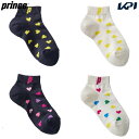 プリンス Prince テニスアクセサリー レディース ハートソックス (数量限定) PS380 2025SS