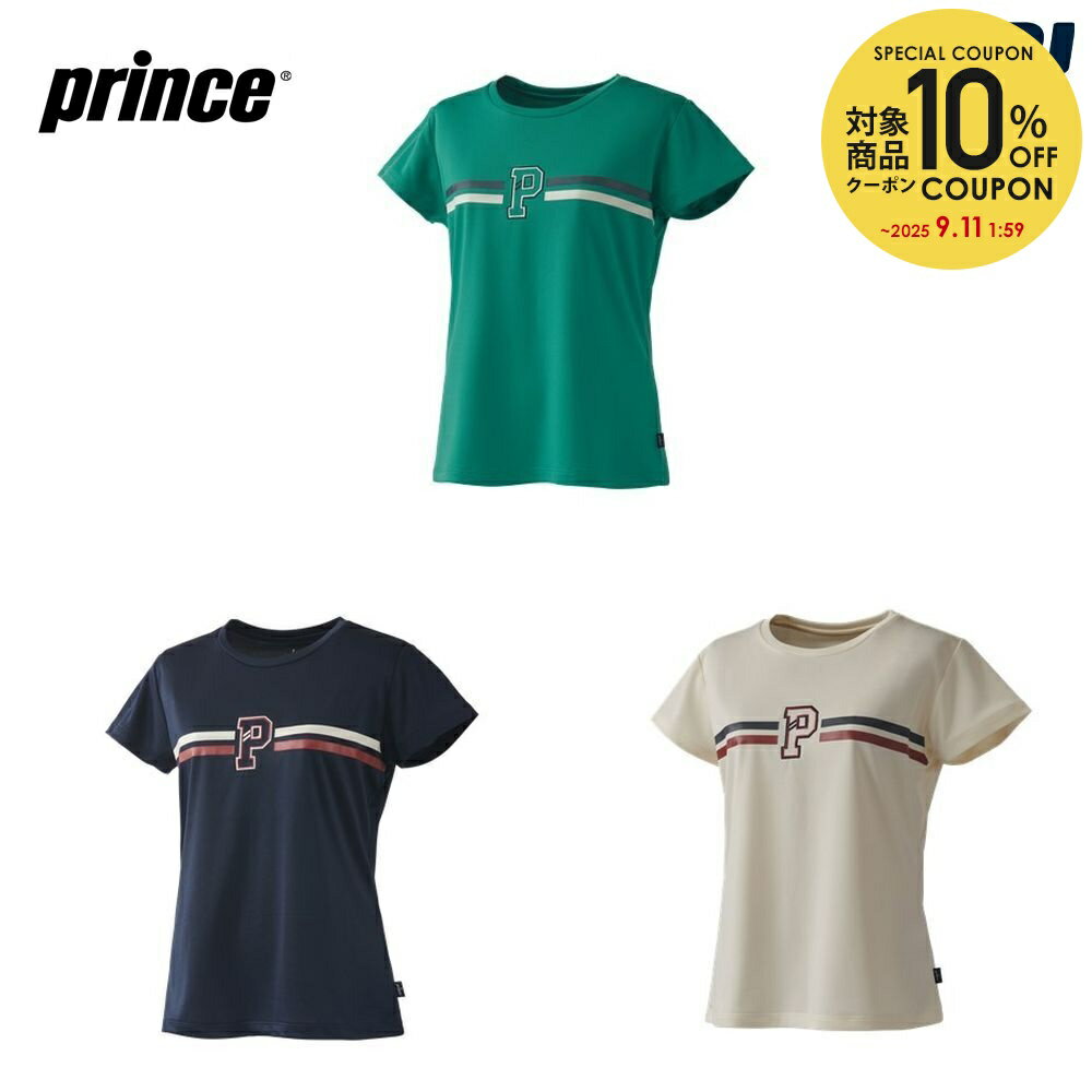 プリンス Prince テニスウェア レディース Tシャツ WF5082 2025FW