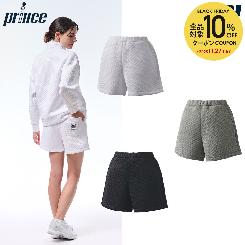 プリンス Prince テニスウェア レディース ハーフパンツ WF5348 2025FW