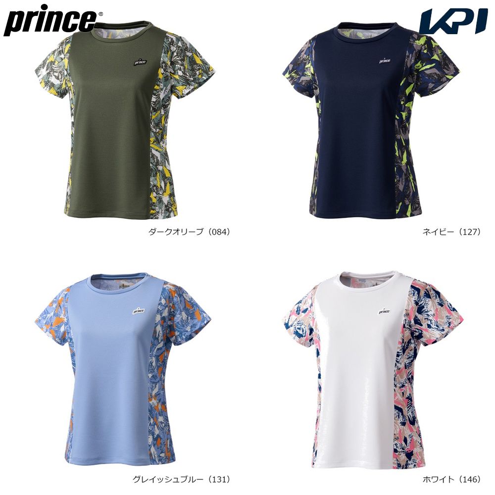プリンス Prince テニスウェア レディース ゲームシャツ WS6060 2026SS 2月下旬発売予定※予約