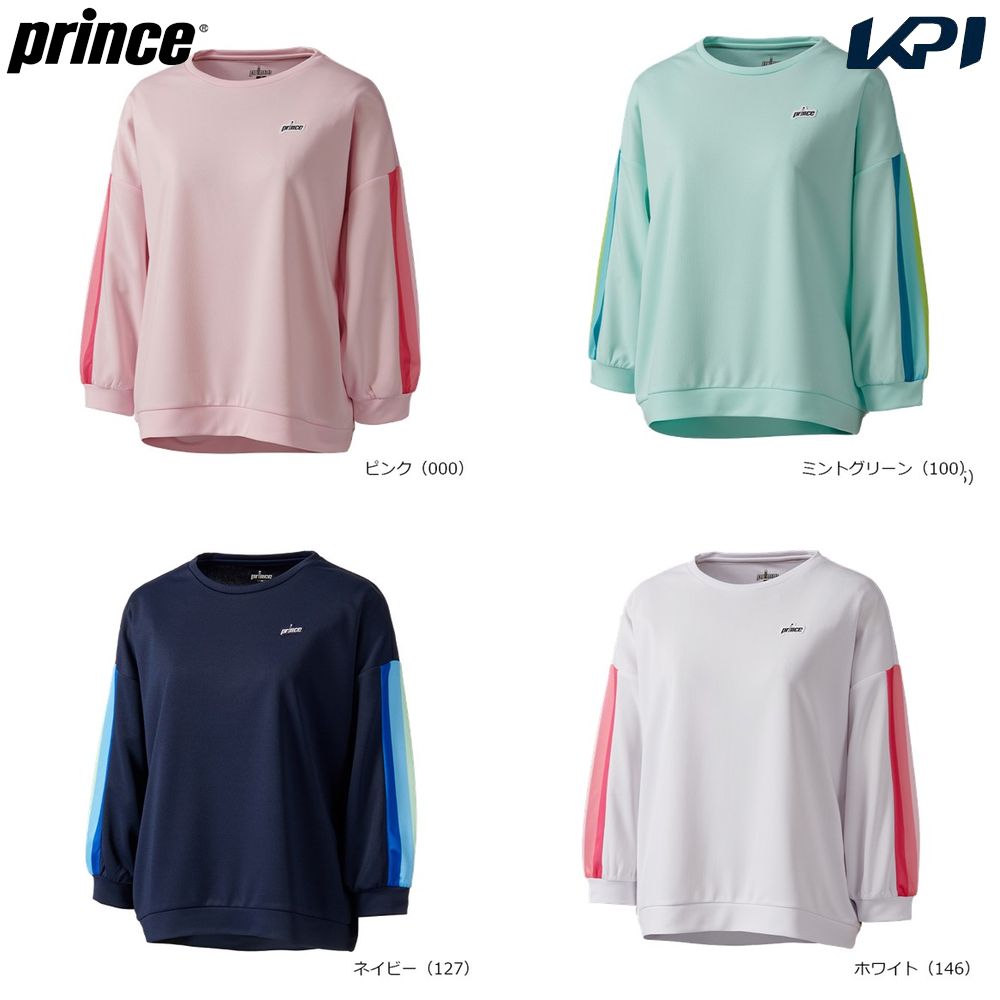 プリンス Prince テニスウェア レディース クロップドスリーブシャツ WS6068 2026SS 2月下旬発売予定※予約