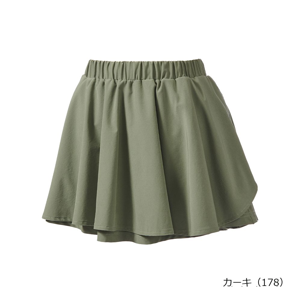 プリンステニスホワイト/カーキ半袖 シャツ、カーキスコート、カーキザンバイザー ws6308-178.jpg