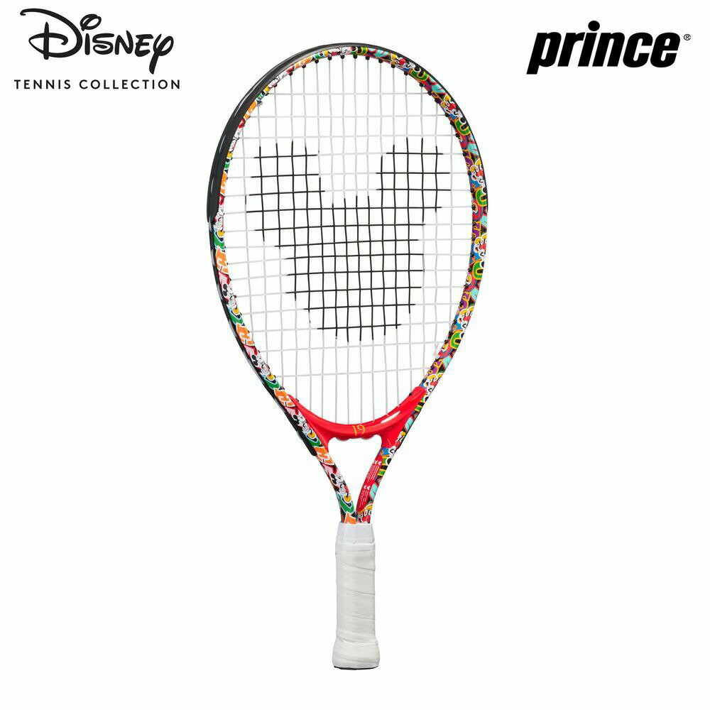 ラケット 「あす楽対応」「ガット張り上げ済」プリンス Prince テニスジュニアラケット ジュニア Disney Disney 19 ディズニー 19 ミッキーマウス 7TJ211『即日出荷』