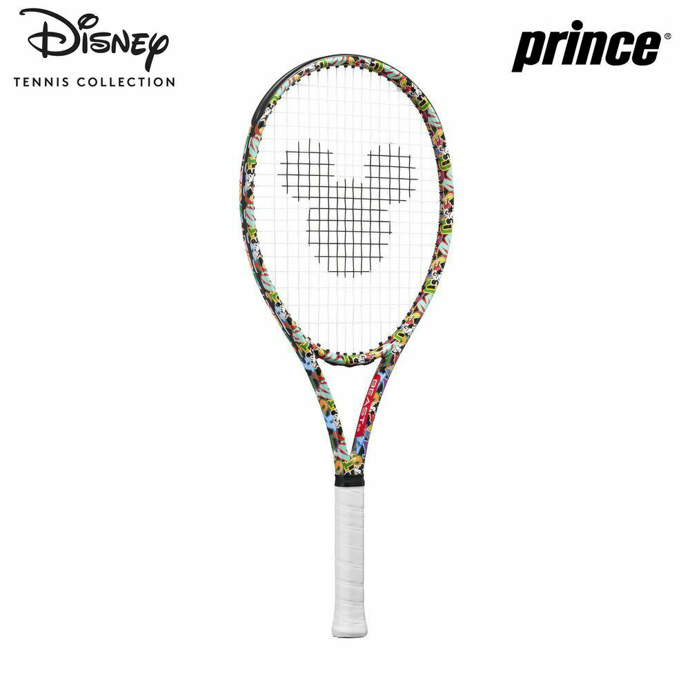 「あす楽対応」「ガット張り上げ済」プリンス Prince テニスジュニアラケット ジュニア ディズニー Disney BEAST 26 ビースト 26 ミッキーマウス 7TJ215 『即日出荷』「グリップ1本プレゼントキャンペーン」 1