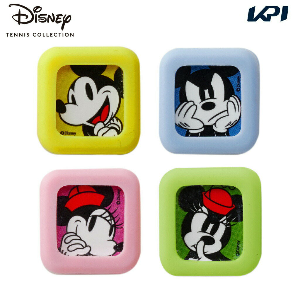 【全品10％OFFクーポン 】 あす楽対応 ディズニー Disney テニス振動止め Disney DAMPENER ダンプナー 1個 ミッキーマウス・ミニーマウスデザイン DTA001 即日出荷 