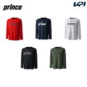 【全品10％OFFクーポン▼】プリンス Prince テニスウェア ユニセックス ロングスリーブシャツ MA3002 2023FW