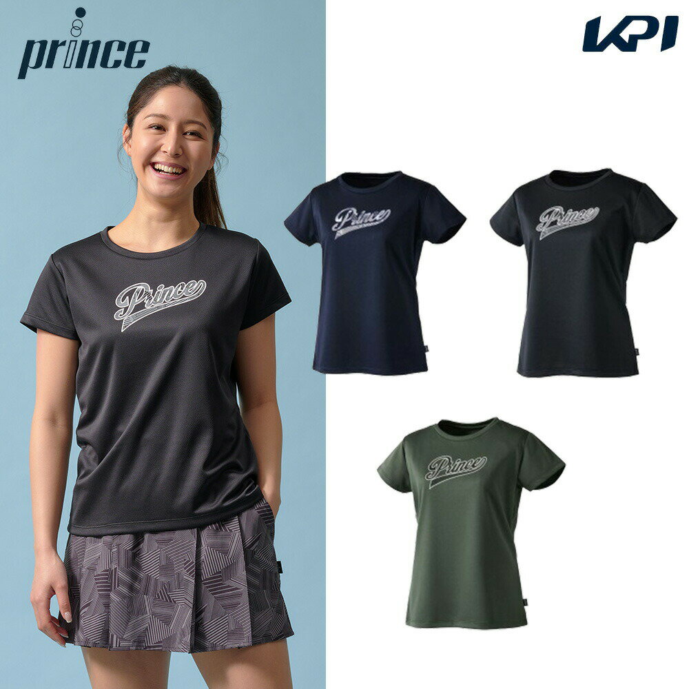 【全品10％OFFクーポン▼】プリンス Prince テニスウェア レディース Tシャツ WF3092 2023FW