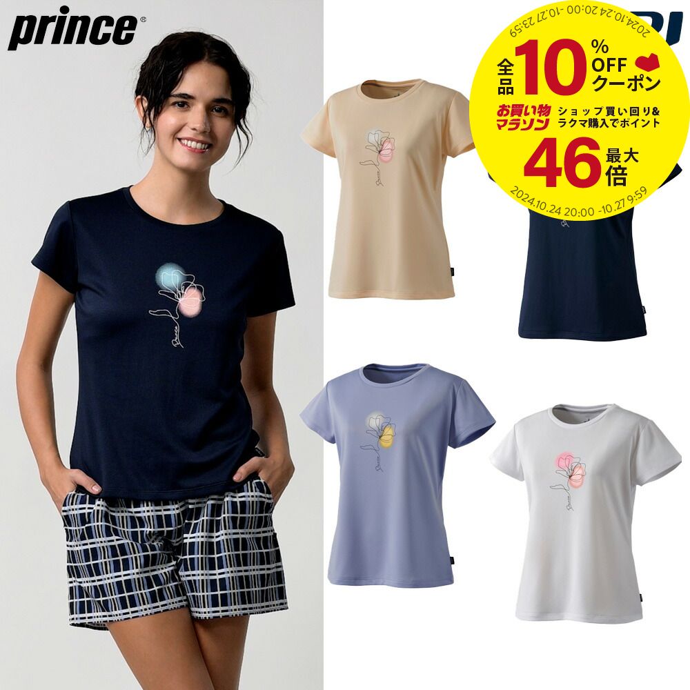 プリンス Prince テニスウェア レディース Tシャツ 