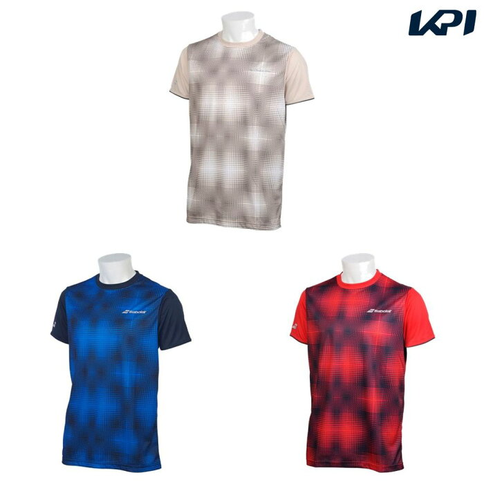 「あす楽対応」バボラ Babolat テニスウェア ユニセックス ショートスリーブシャツ SHORT SLEEVE SHIRT BTUNJA10 2019SS 『即日出荷』