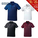 【全品10％OFFクーポン▼～4/17 9:59】ゴーセン GOSEN テニスウェア ユニセックス ゲームシャツ T1910 2019SS