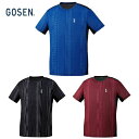 【全品10％OFFクーポン▼】ゴーセン GOSEN テニスウェア ユニセックス ゲームシャツ T1914 2019SS