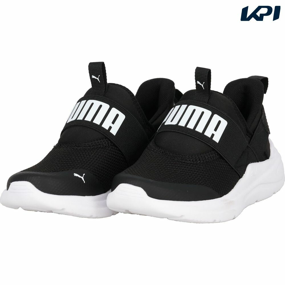 BK-WH(01) メーカー希望小売価格はメーカーカタログに基づいて掲載しています。 グルーヴ、楽しさ、自由、大胆なプレイ!毎日がもっと楽しくなる、プーマのキッズスニーカー。シンプルでモダンなデザインに、元気いっぱいの動きに対応する快適な履...