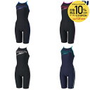 【10%OFFクーポン対象~7/20】スピード Speedo 水泳ウェア レディース ZEBRA STACK T-KNEE STW12450 2024FW