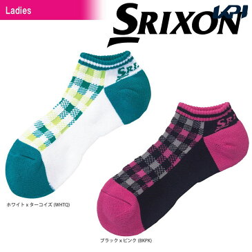 【全品10%OFFクーポン対象】スリクソン SRIXON テニスウェア レディース ソックス(アンクル) SPO-6718W 2018SS