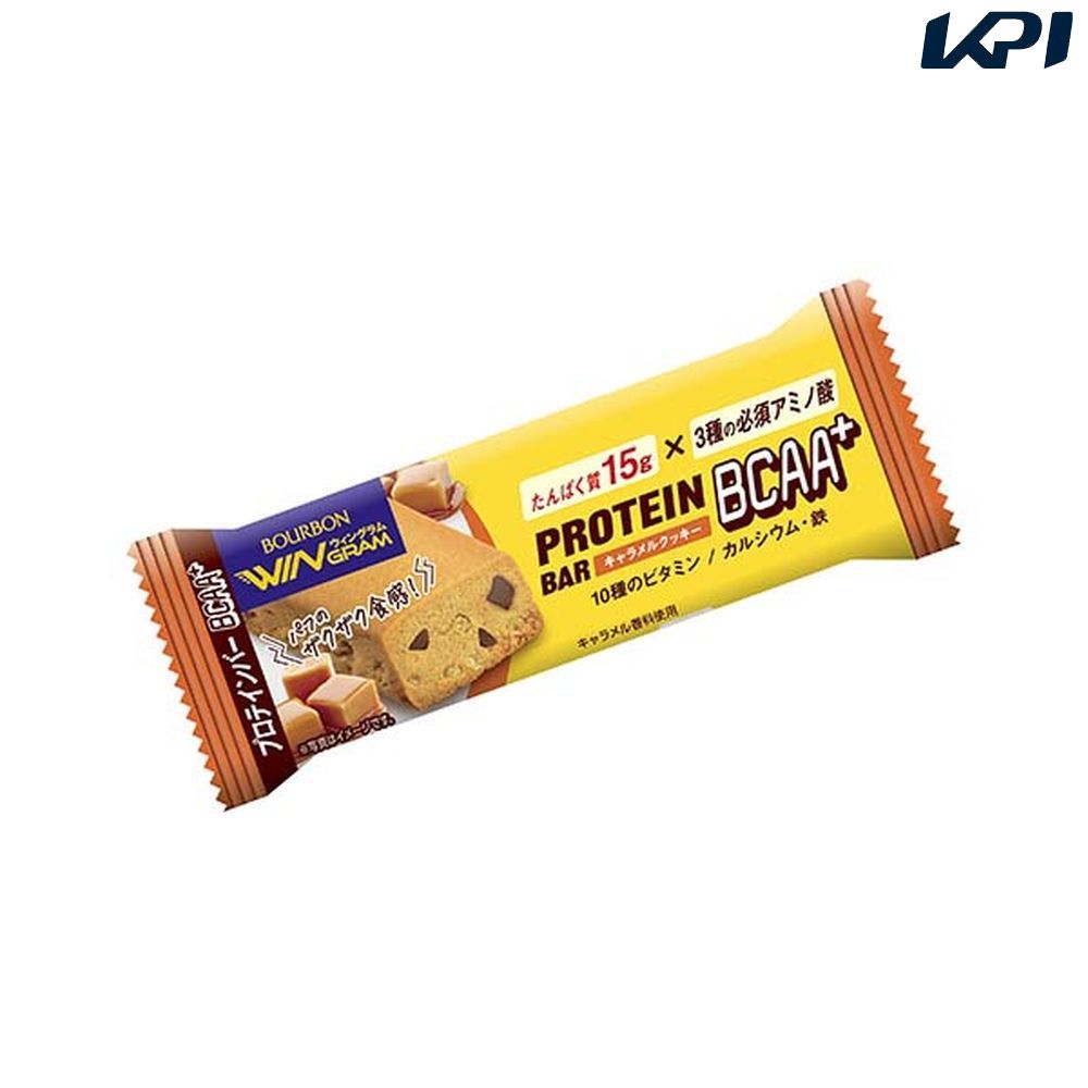 【10%OFFクーポン対象】ブルボン プロテインバーBCAA+キャラメルクッキー 12箱(108本入) SSJM-68083