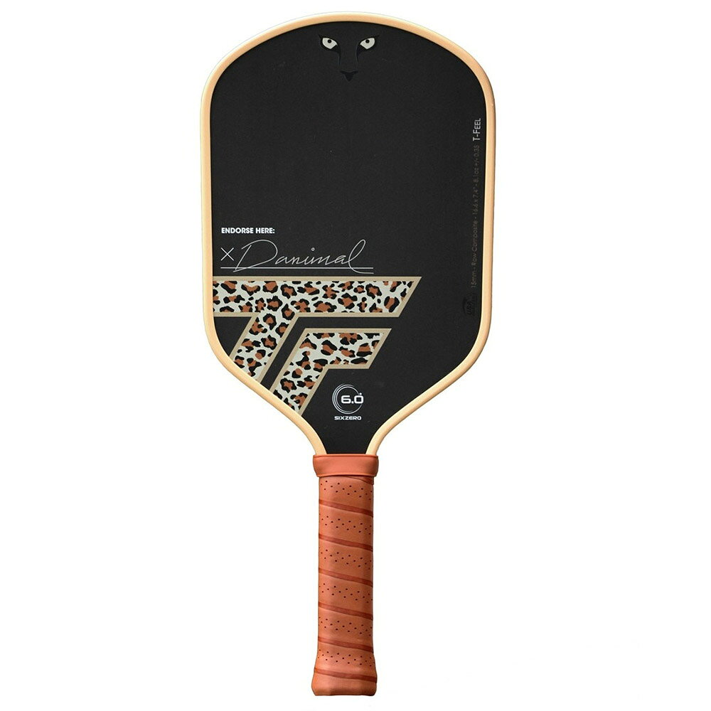KPIの【10％OFFクーポン対象】『即日出荷』テクニファイバー Tecnifibre ピックルボールパドル TF DANIMAL 2025 ダニエル・コリンズ選手共同開発 パワフルモデル 17DANIMA25｜アングル2