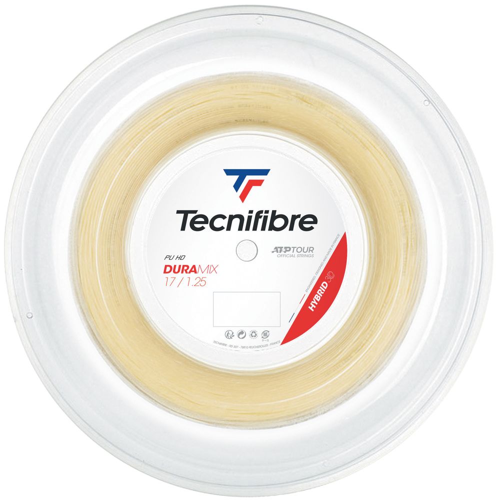 【全品10％OFFクーポン▼】テクニファイバー Tecnifibre テニスガット・ストリング DURAMIX （デュラミックス） 1.25mm 200mロール TFR300 TFSR302 2